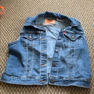 Denim vest